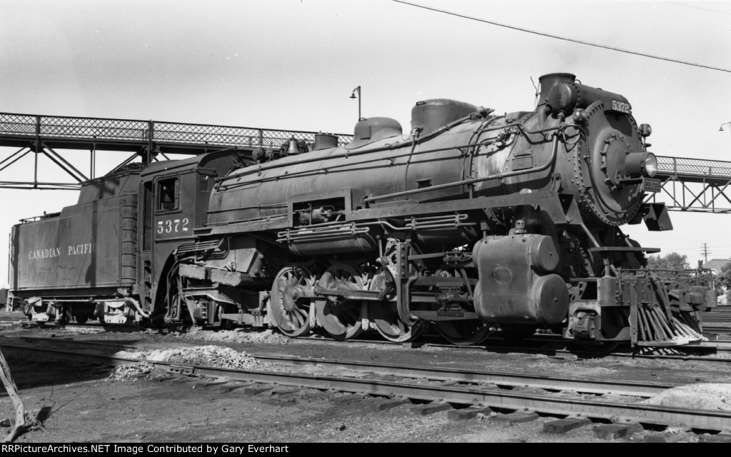 CP 2-8-2 #5372 - Canadian Pacific